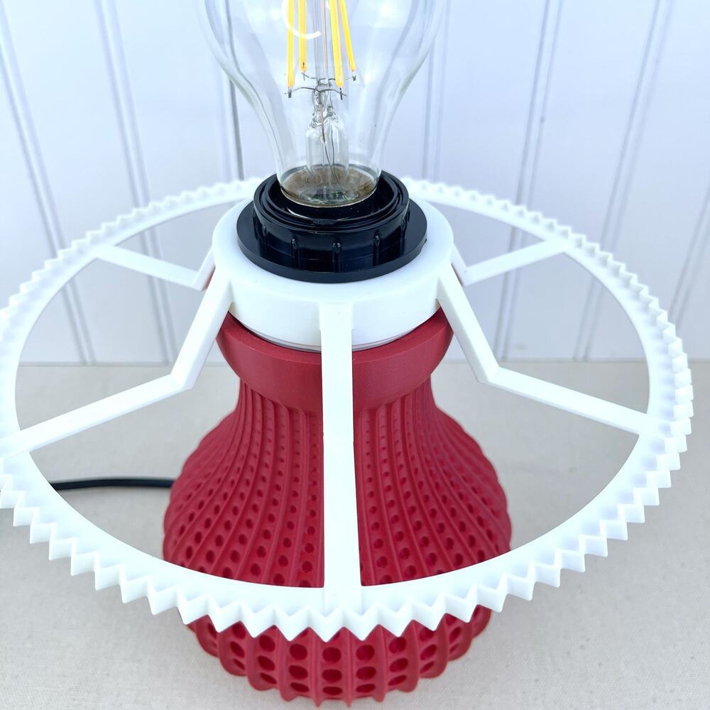 Modern Table Lamp, Drops Table Lamp, Desk Lamp and Shade, Bedside Lamp - Picture 5 of 10